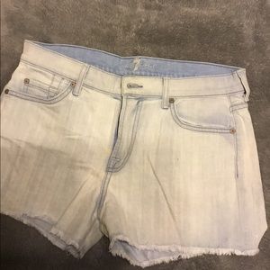 7 for all mankind shorts